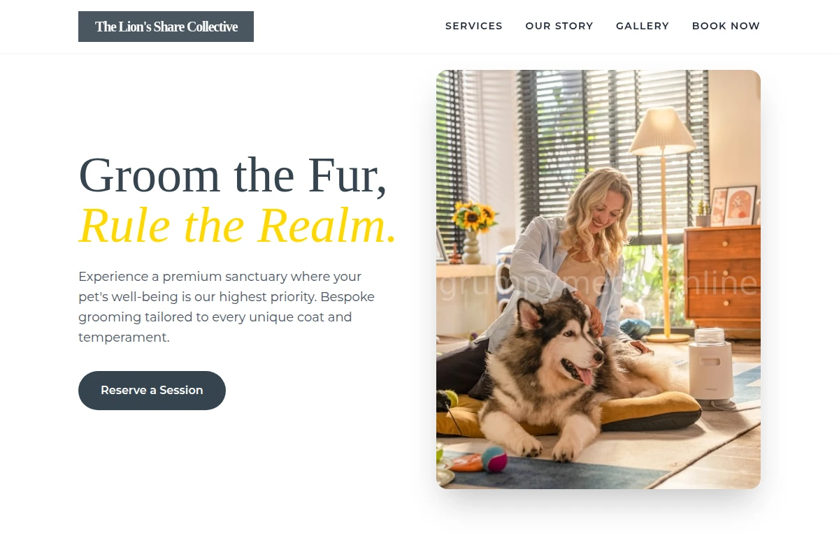 Brush Pet Grooming