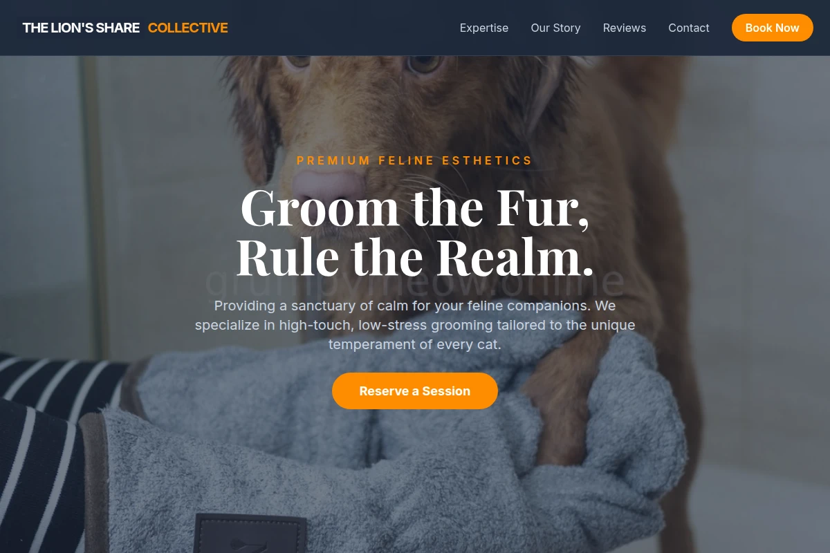 Feline Pet Grooming