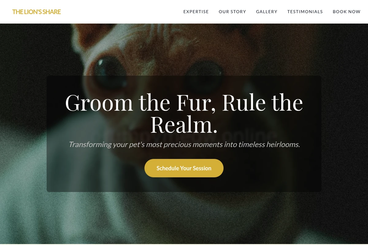 Groom Pet Photography