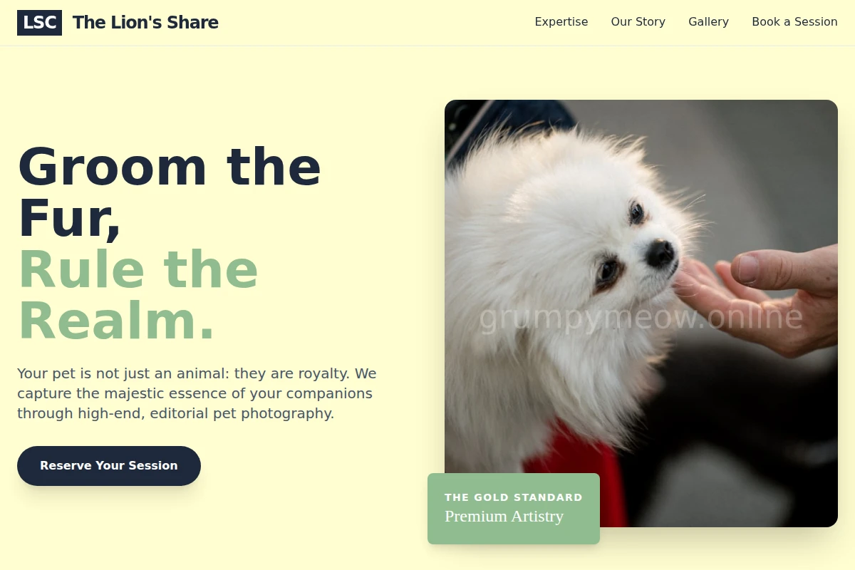 Brush Pet Photography