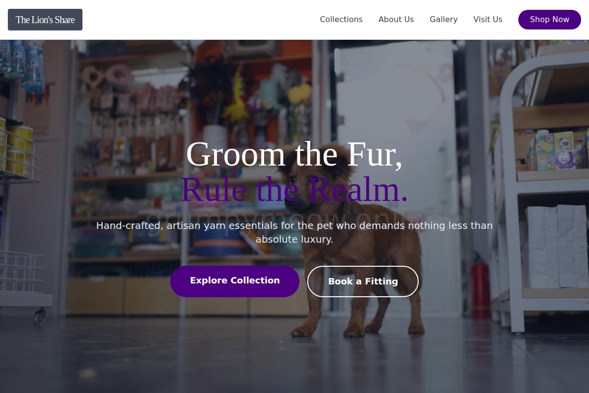 Yarn Pet Shop