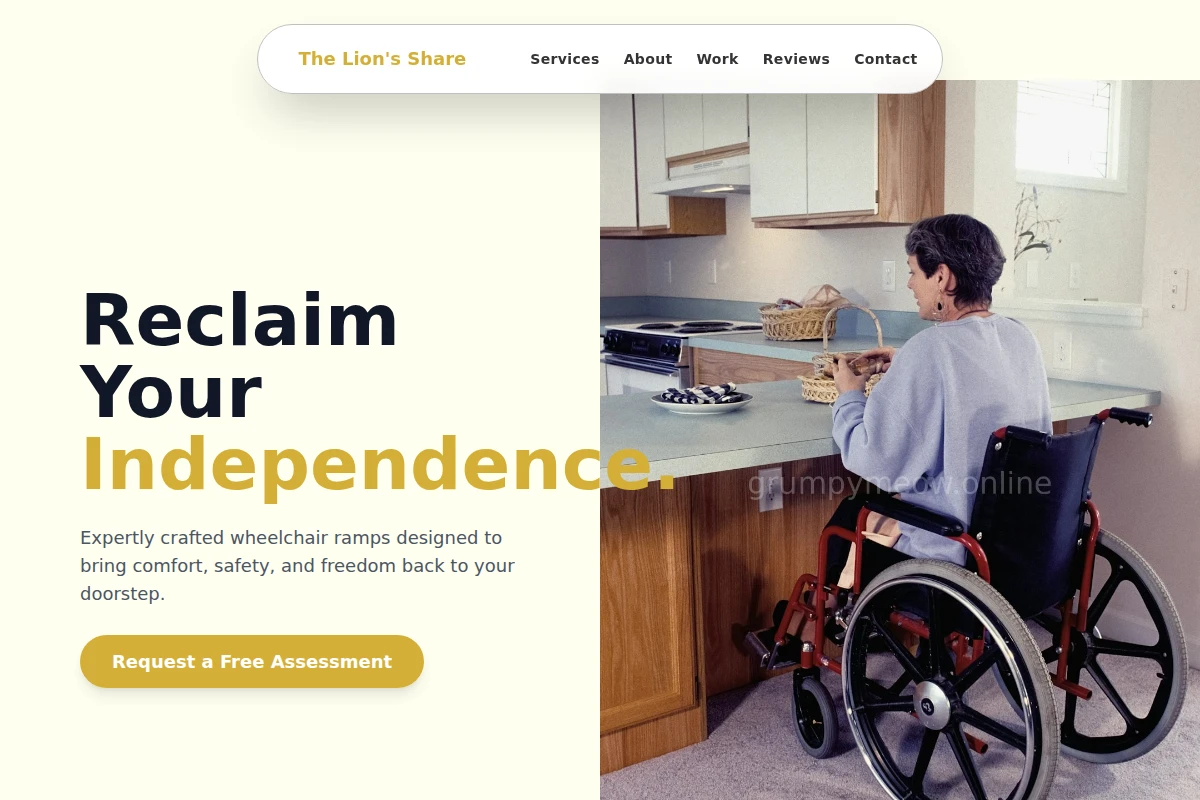 Nap Wheelchair Ramp