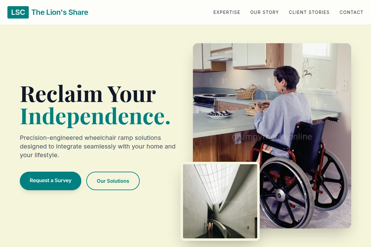 Snooze Wheelchair Ramp