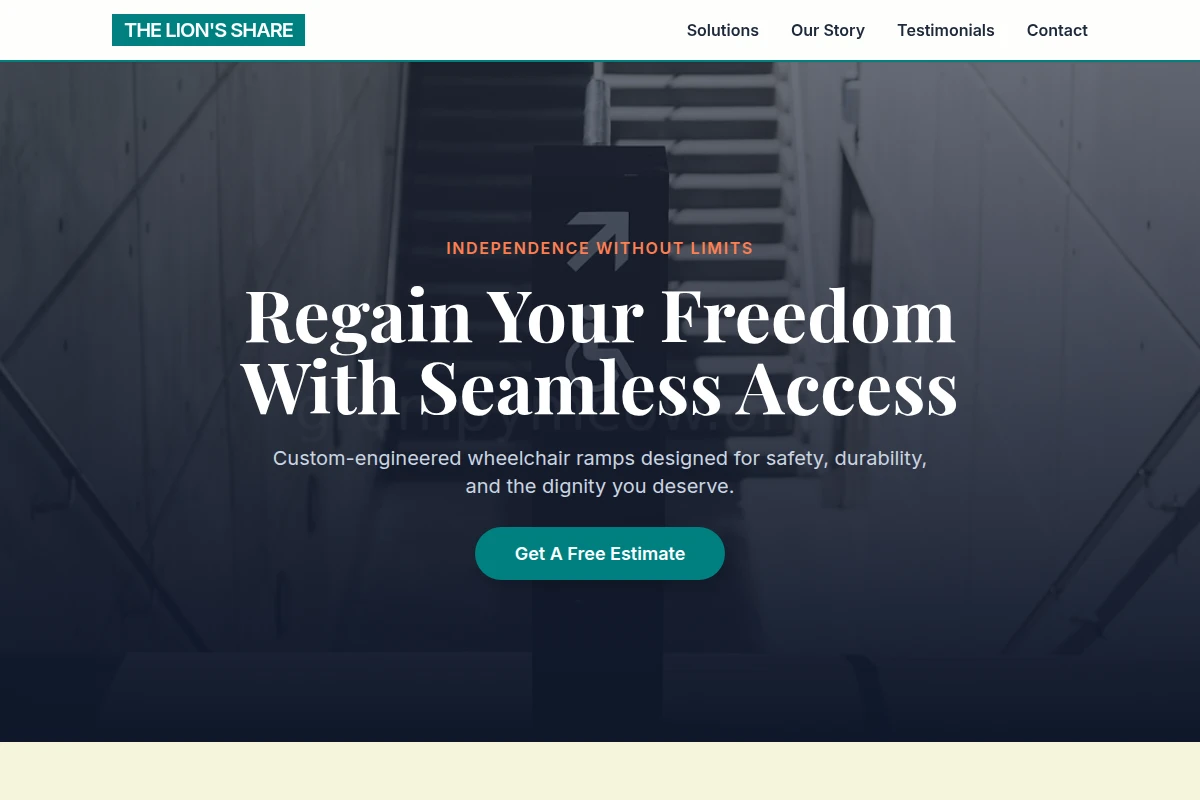 Nip Wheelchair Ramp