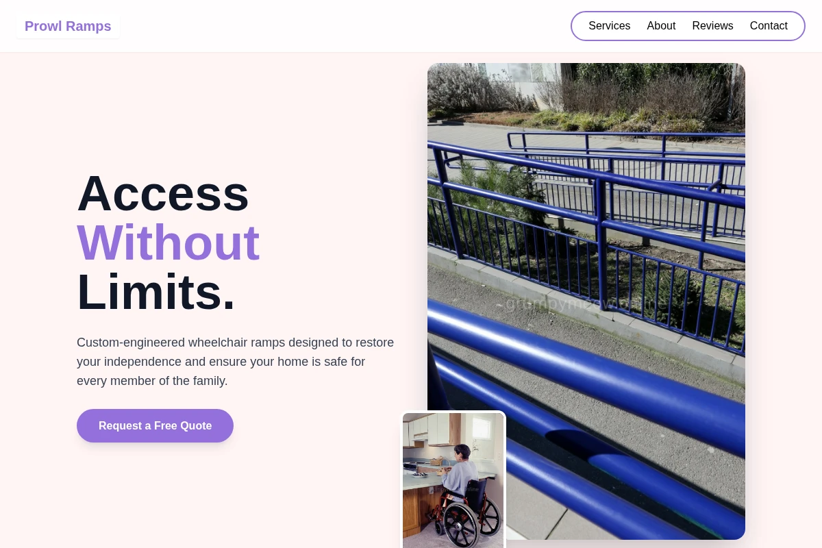 Prowl Wheelchair Ramp