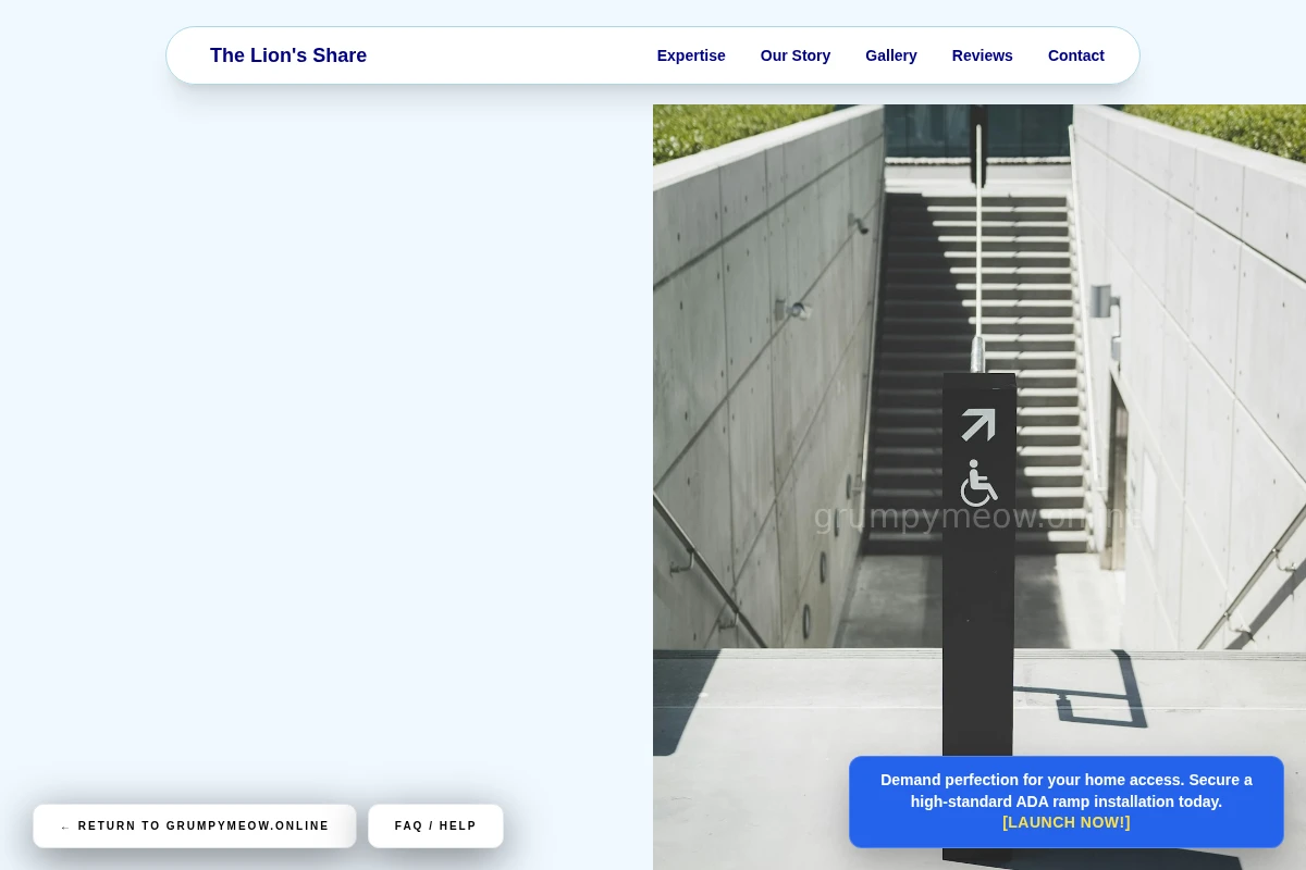 Litter Wheelchair Ramp